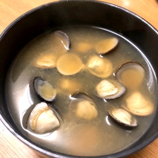 海のだし香る！しじみの味噌汁